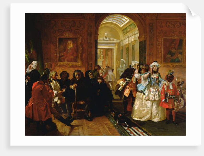 Lord Chesterfield's Ante-Room in 1748, 1869 by Edward Matthew Ward