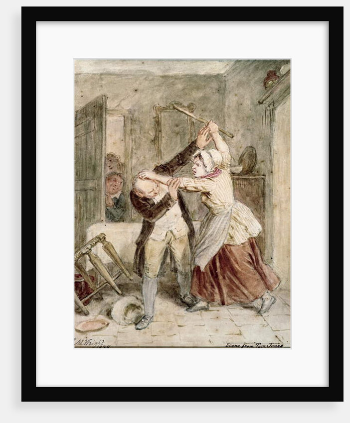 A Scene from 'Tom Jones', 1838 by John Massey Wright