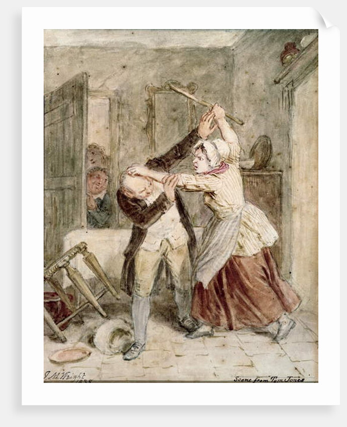 A Scene from 'Tom Jones', 1838 by John Massey Wright