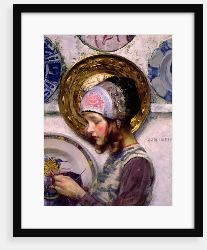 The Purple Stocking by James Jebusa Shannon