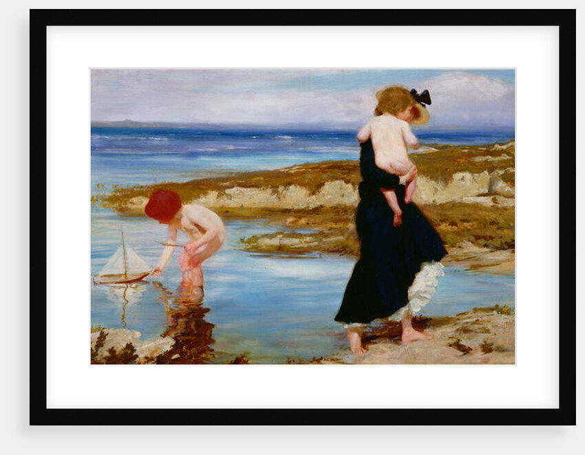 Water Babies, 1903 by Charles Sims