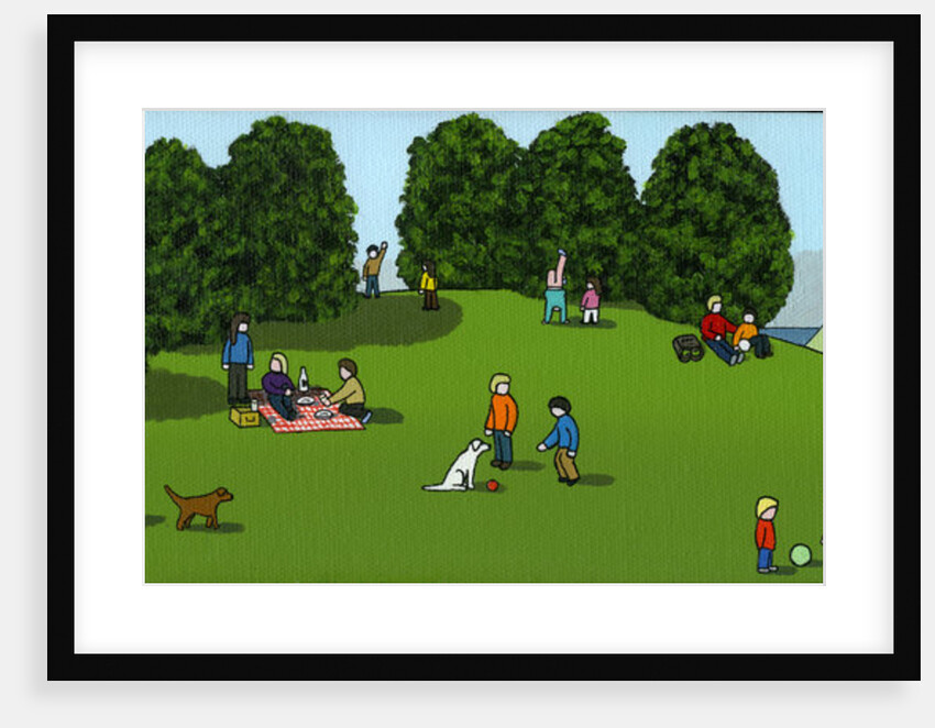 Picnic on the Hill, 2015 by Lee Sellers