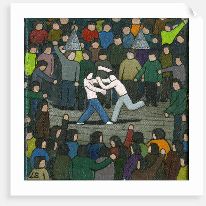 The Fight, 2015 by Lee Sellers