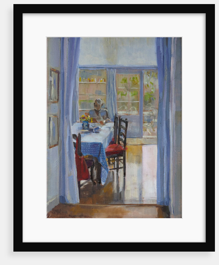 Interior with reflections, 2011 by Sue Wales