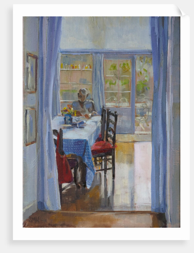 Interior with reflections, 2011 by Sue Wales