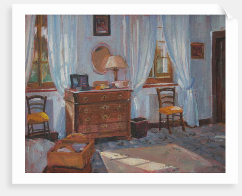 French bedroom, 2005 by Sue Wales
