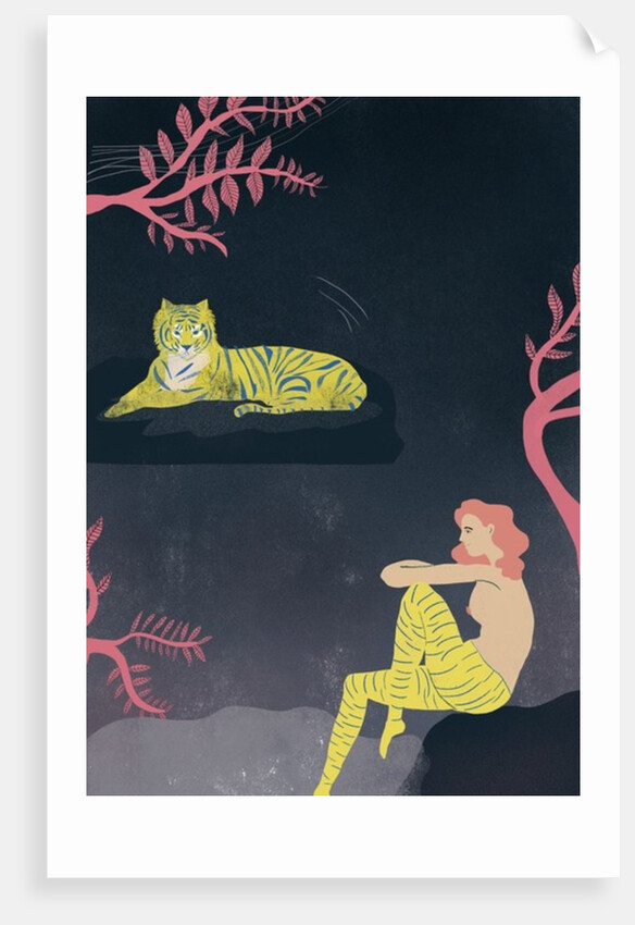 Me and my Tiger, 2014 by Ewelina Skowronska