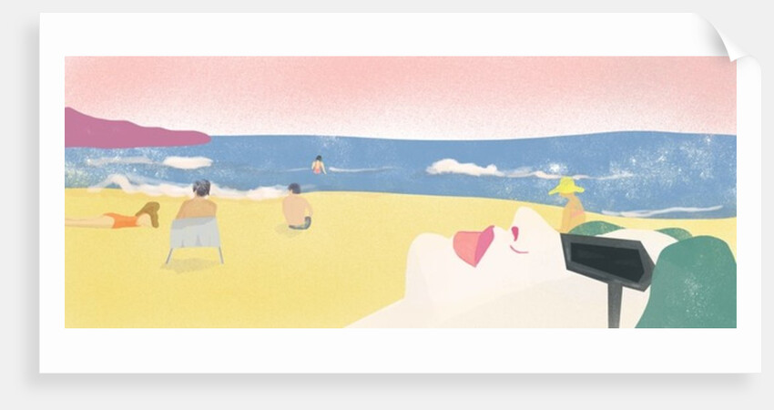 Summer in Portugal III, 2014 by Ewelina Skowronska