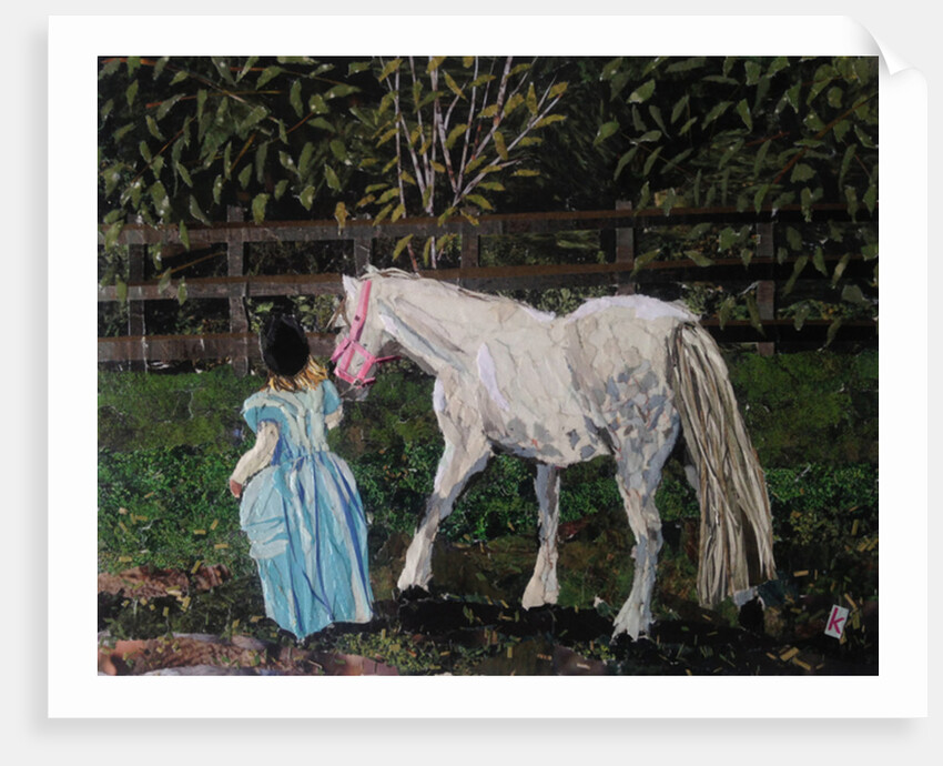 Let's Pretend - The Princess & Her Horse, 2016 by Kirstie Adamson