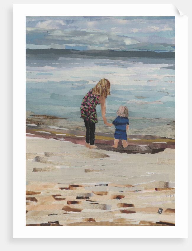 Vrouwenpolder Beach, The Netherlands, 2014 by Kirstie Adamson