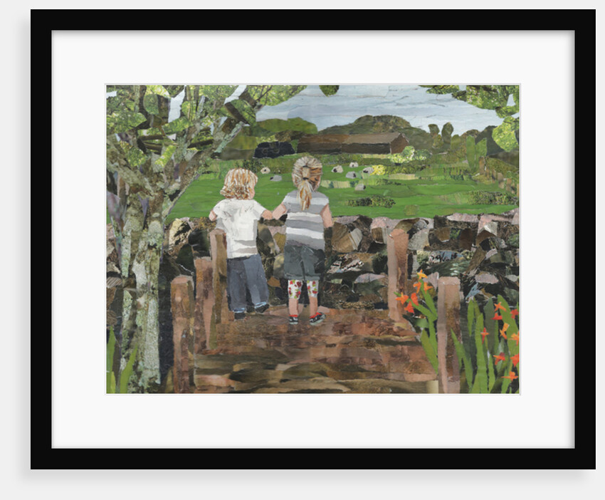 Over The Wall, 2014 by Kirstie Adamson