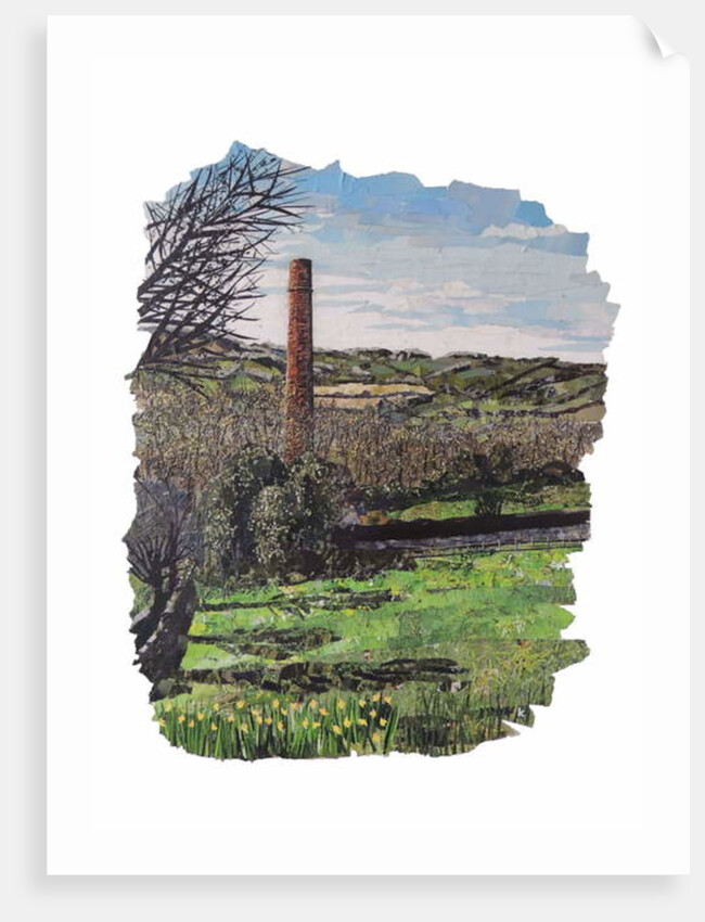 Peckwash Mill From Rigga Lane, 2018 by Kirstie Adamson