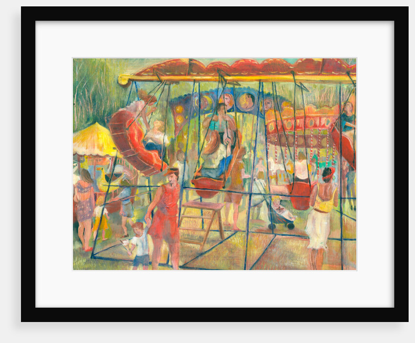 Swing boats, 2006 by Mary Kuper