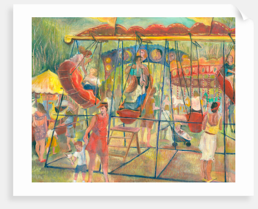 Swing boats, 2006 by Mary Kuper