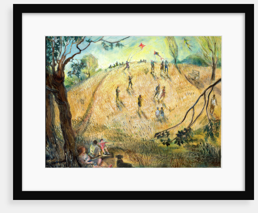 Kites on Parliament Hill, 2003 by Mary Kuper