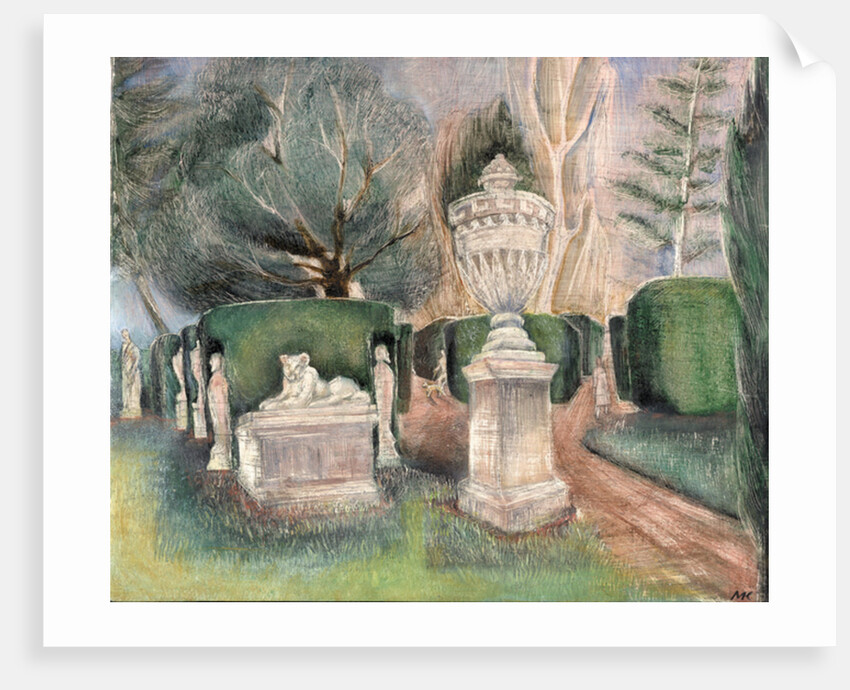 Chiswick House: Statues, 2002 by Mary Kuper