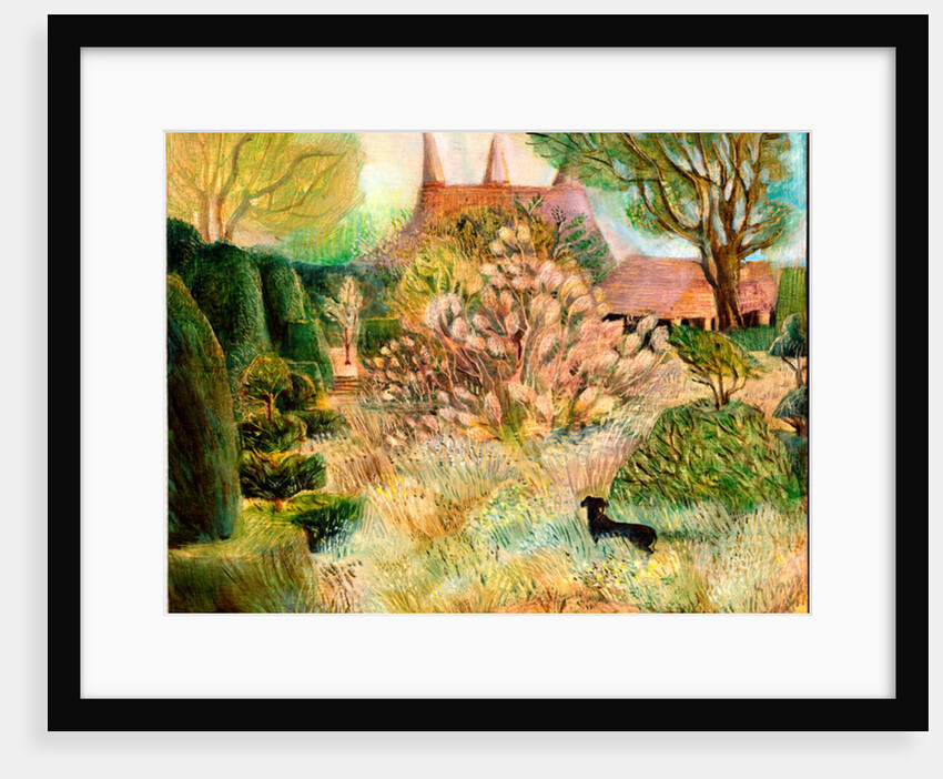 Great Dixter: Christopher Lloyd's dachshund, 2002 by Mary Kuper