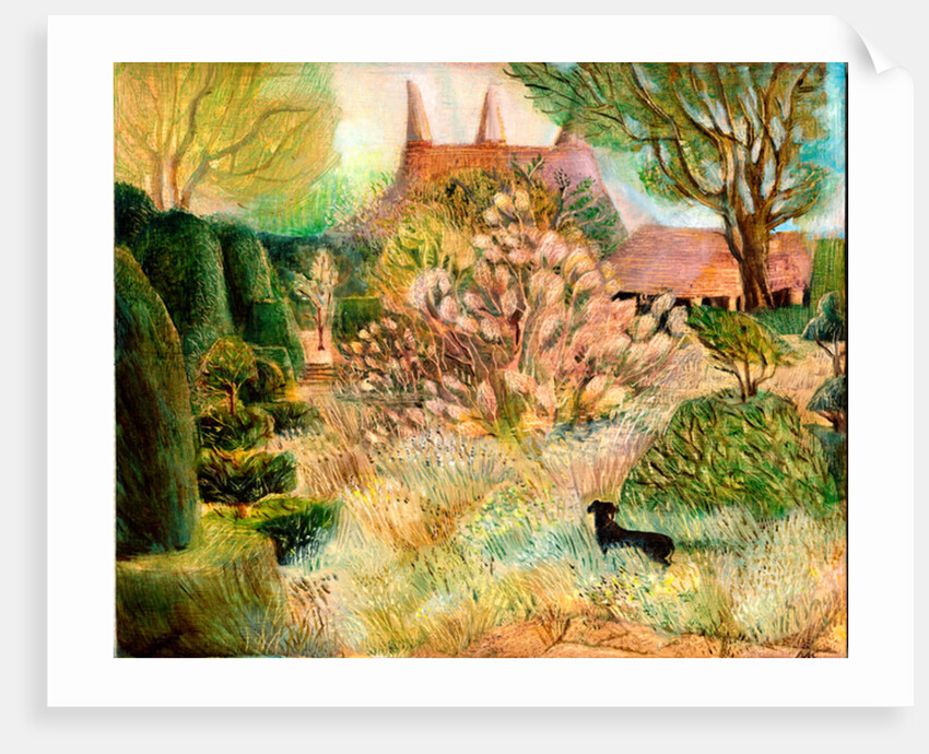 Great Dixter: Christopher Lloyd's dachshund, 2002 by Mary Kuper