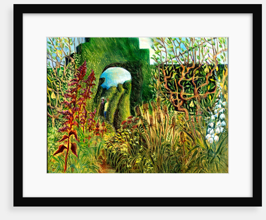 Great Dixter: Topiary and flowers, 2003 by Mary Kuper