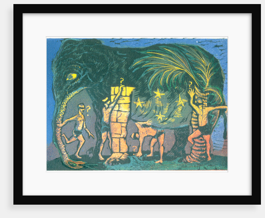 The blind men and the elephant, 1992 by Mary Kuper