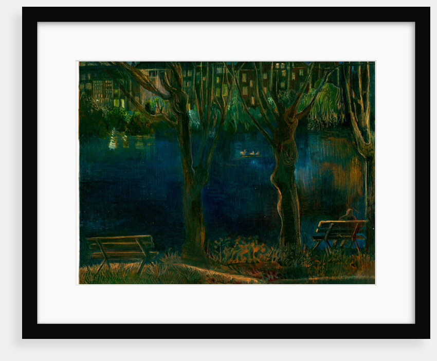 The pond; South End Green, 2011 by Mary Kuper