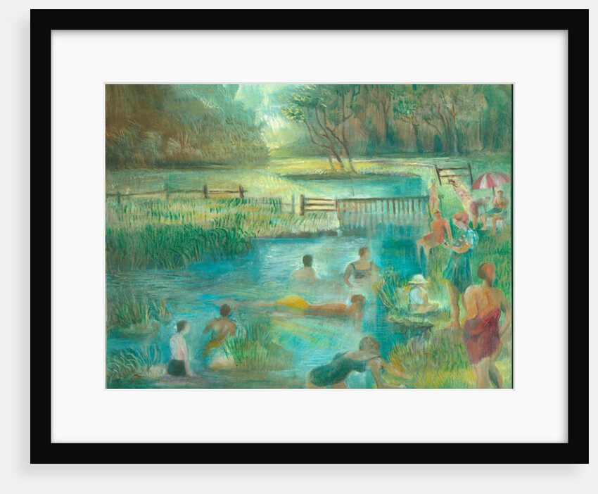Swimmers, Simonsbath, 2012 by Mary Kuper