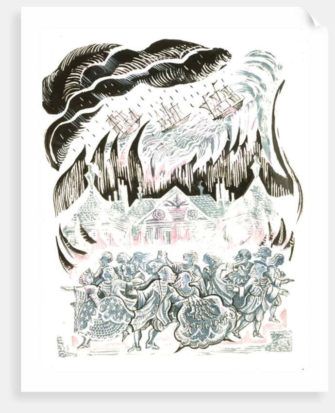 Beauty and the Beast: the storm, 2004 by Mary Kuper