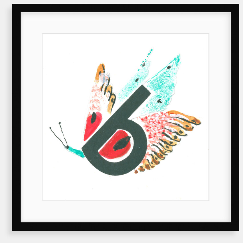 b is for butterfly, 2015 by Mary Kuper