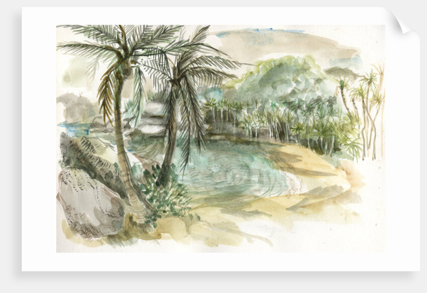 Beach, Tyrona, Colombia, 2008 by Mary Kuper