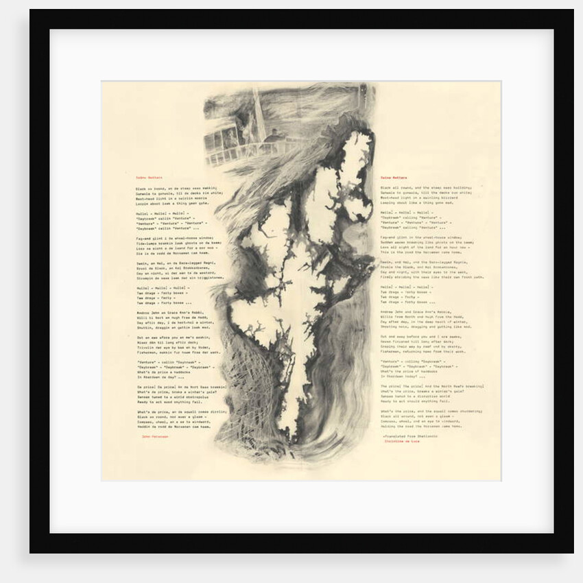 Shetlandic Poem, 2018 by Mary Kuper