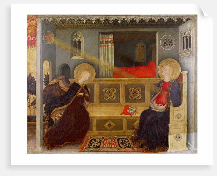 The Annunciation, c.1419 by Gentile da Fabriano