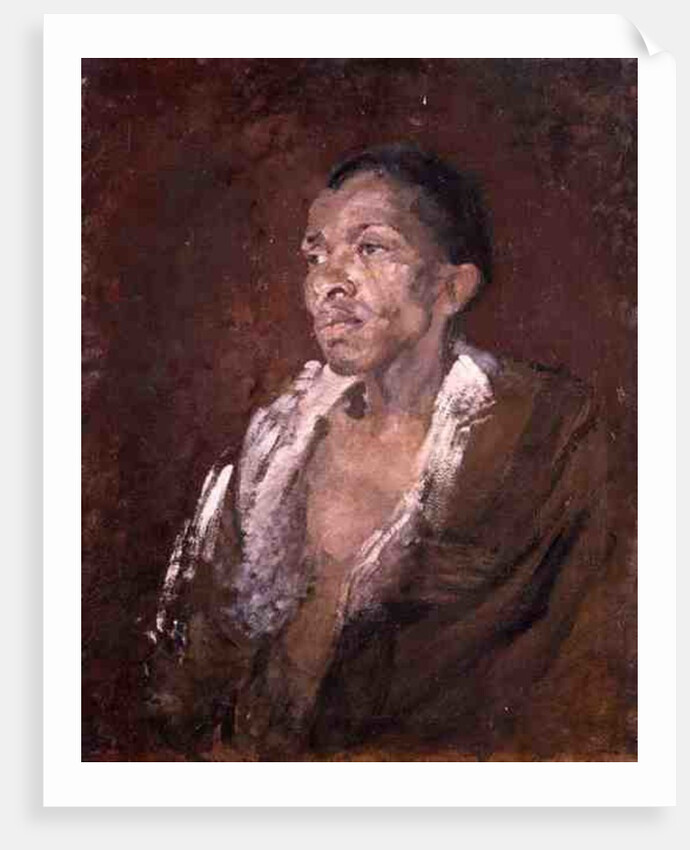 Study of a Negro, c.1905 by Harold Gilman