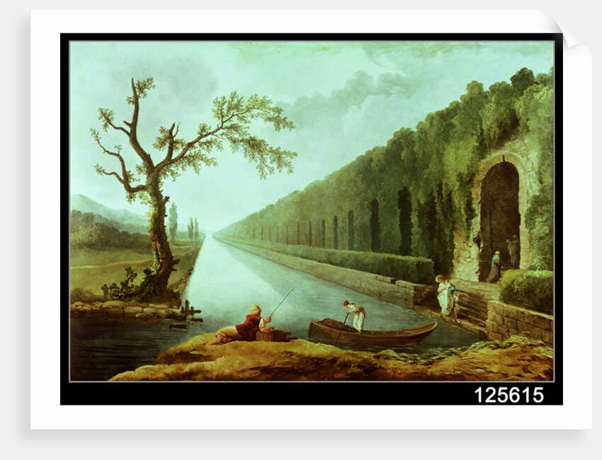 The Canal by Hubert Robert