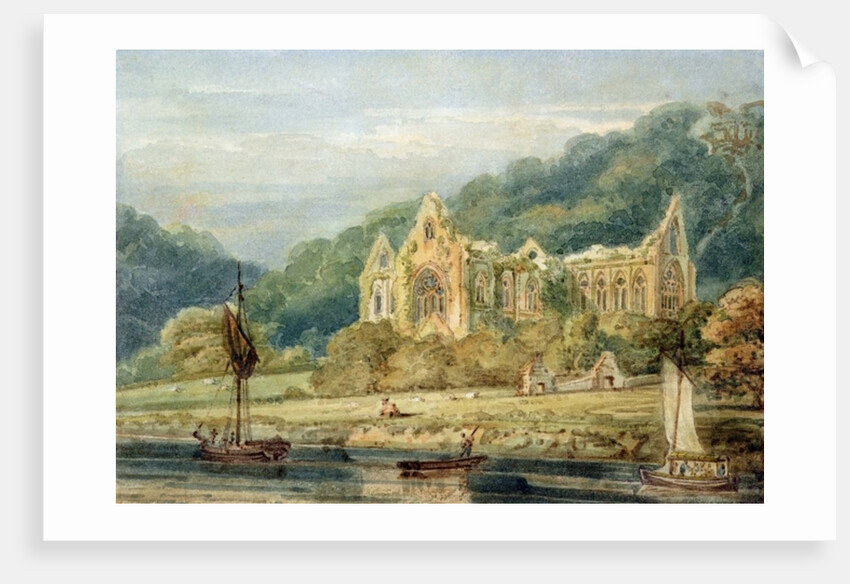 Tintern Abbey by Thomas Girtin