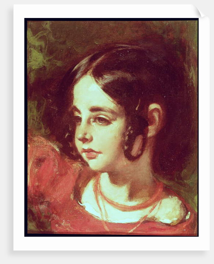Head of a Girl by William Etty