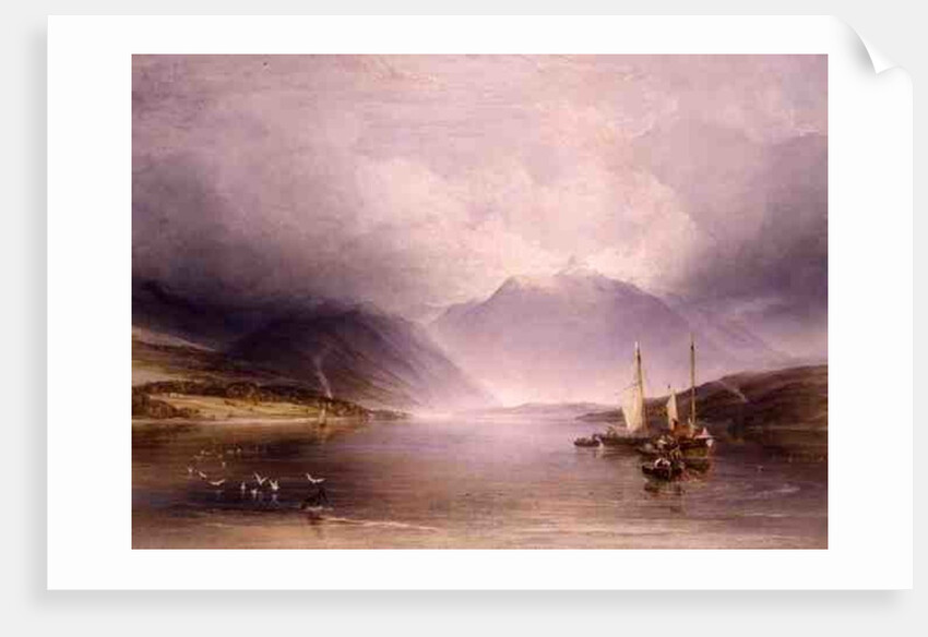 Loch Etive, Argyllshire by A.V. Copley Fielding