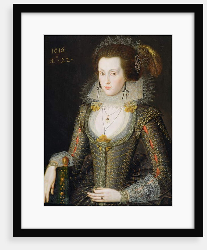 Elizabeth Poulett, 1616 by Robert Peake