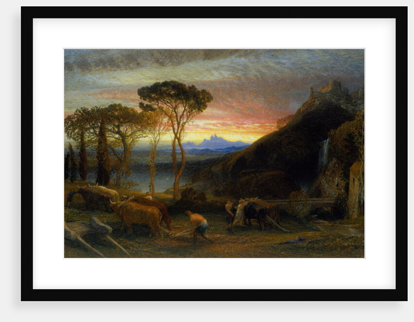 Illustration to Milton's Lycidas by Samuel Palmer