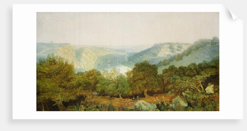 The Avon Gorge with Clifton and the Hotwells, Bristol by Francis Danby