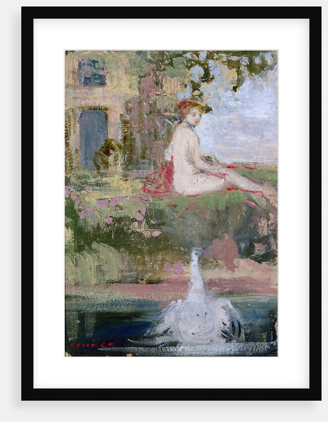 Leda and the Swan by Charles Edward Conder