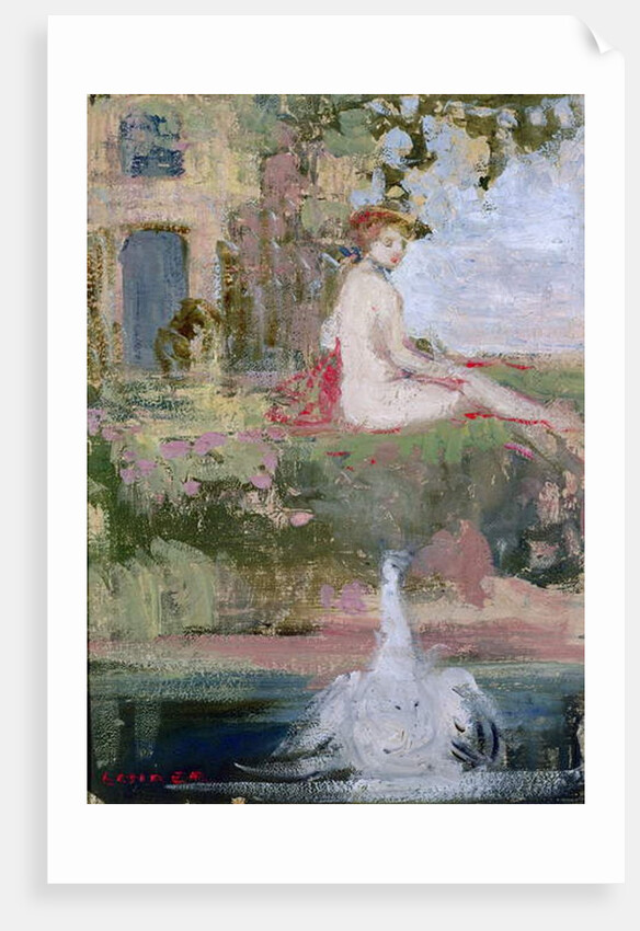 Leda and the Swan by Charles Edward Conder