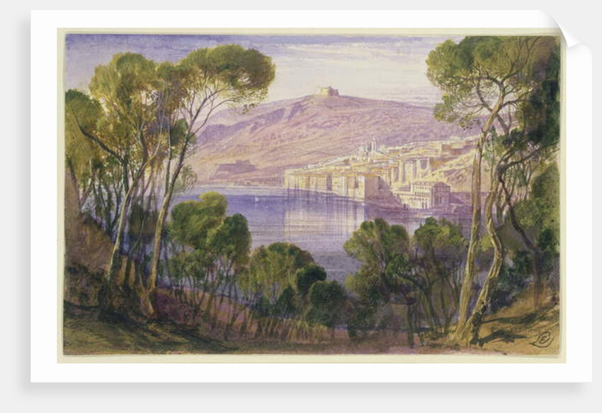 Villefranche by Edward Lear