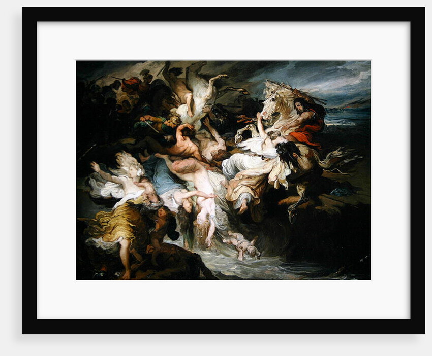 The Defeat of the Teutons and the Cimbri by Gaius Marius by Francois Joseph Heim