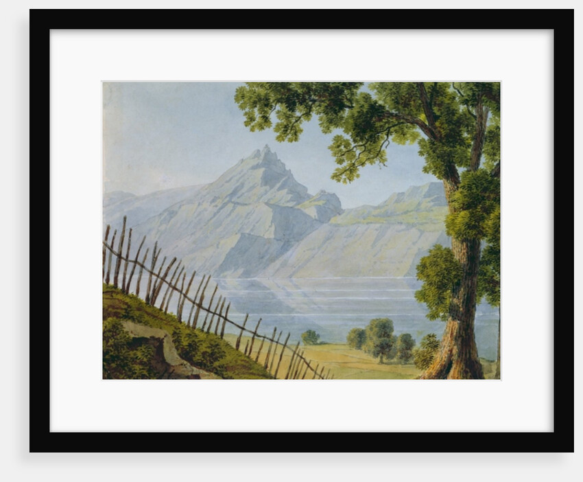 View of Lake Bourget by Louise Cochelet