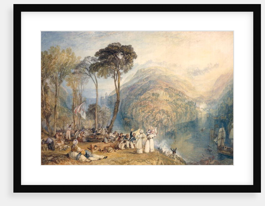 Dartmouth Cove by Joseph Mallord William Turner