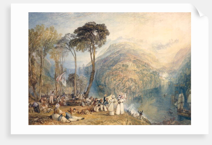 Dartmouth Cove by Joseph Mallord William Turner