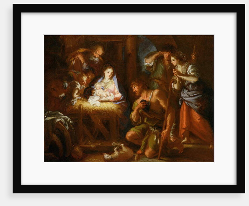 Adoration of the Shepherds, 17th century by Giuseppe Passeri