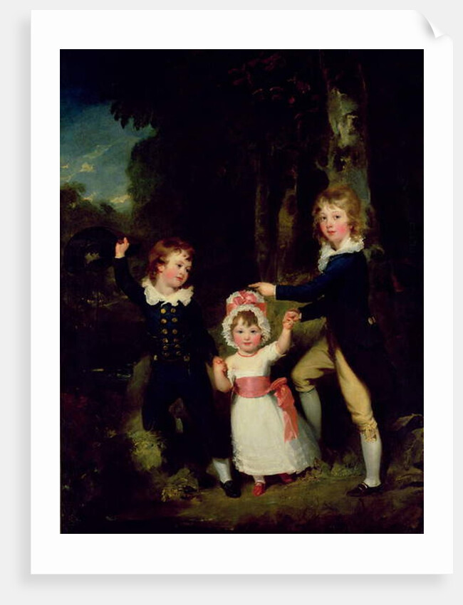 Portrait of the Children of Lord George Cavendish, 1790 by Thomas Lawrence