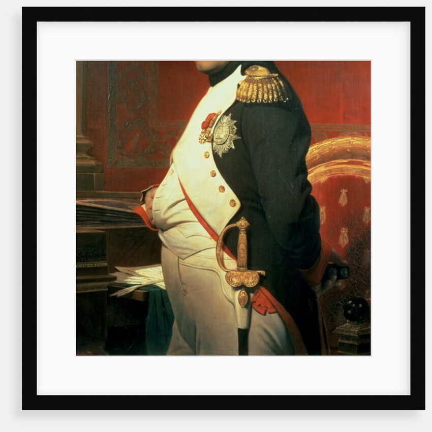 Napoleon in his Study by Hippolyte Delaroche