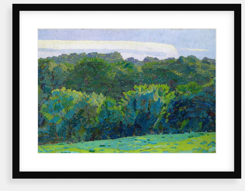 Landscape, Somerset, 1917 by Harold Gilman